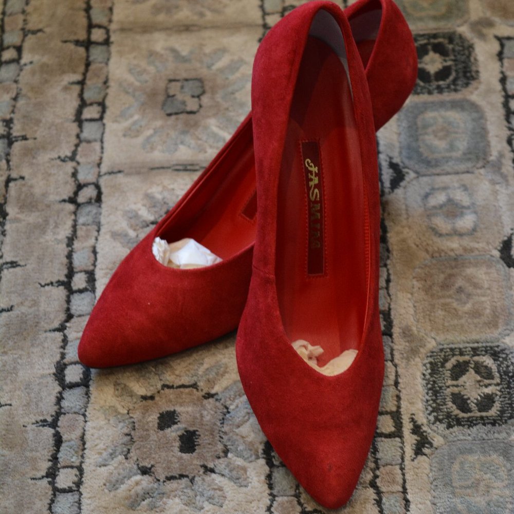 VINTAGE Jasmin women's  suede pumps